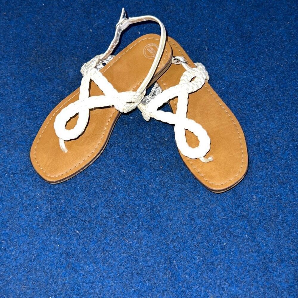 Wonder Nation Little & Big Girls Braid Sandal - Picture 2 of 3